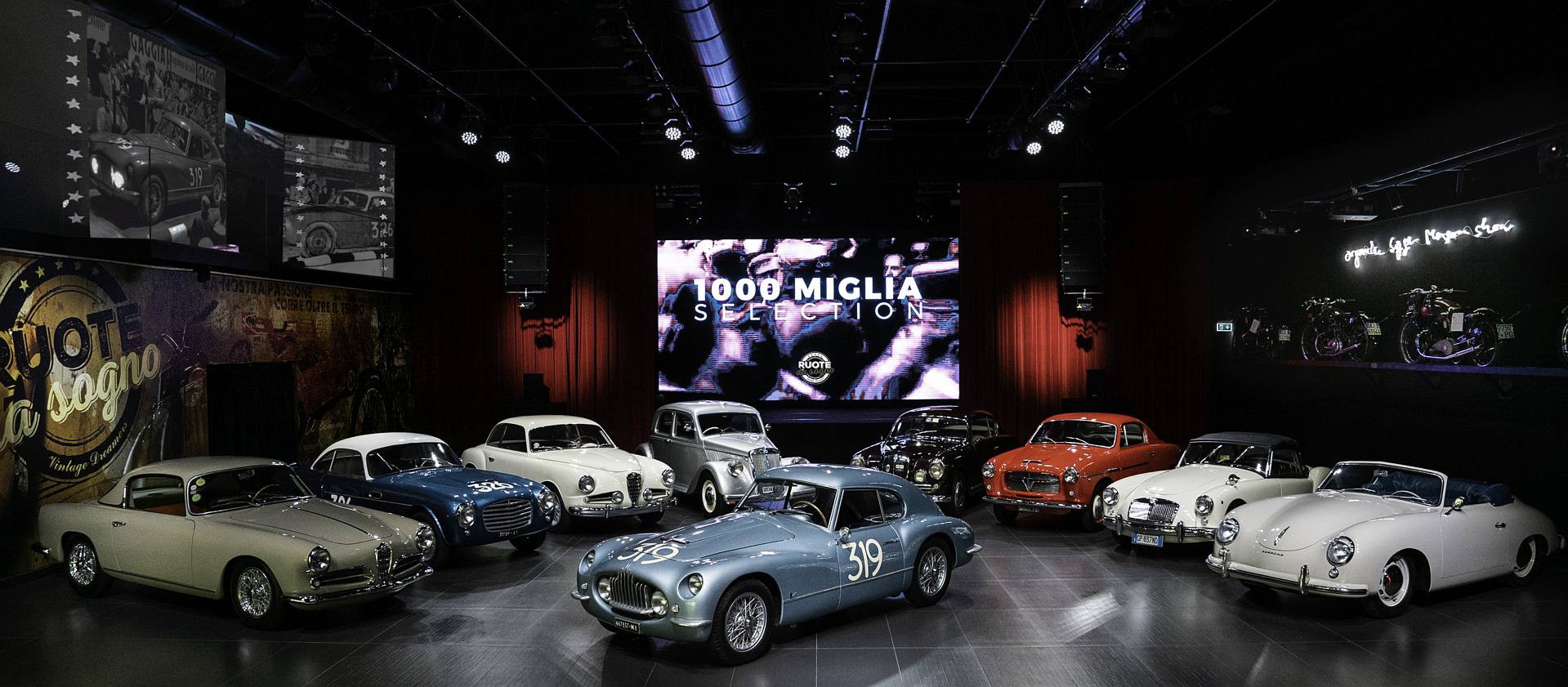 1000miglia: in un video il museo di auto da investimento di Ruote da Sogno